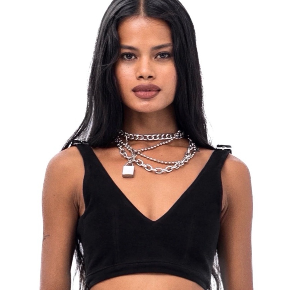 DEFI Denim Top